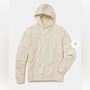 The Normal Brand Classic Terry Popover men’s hoodie. Size M. Cream Color. New